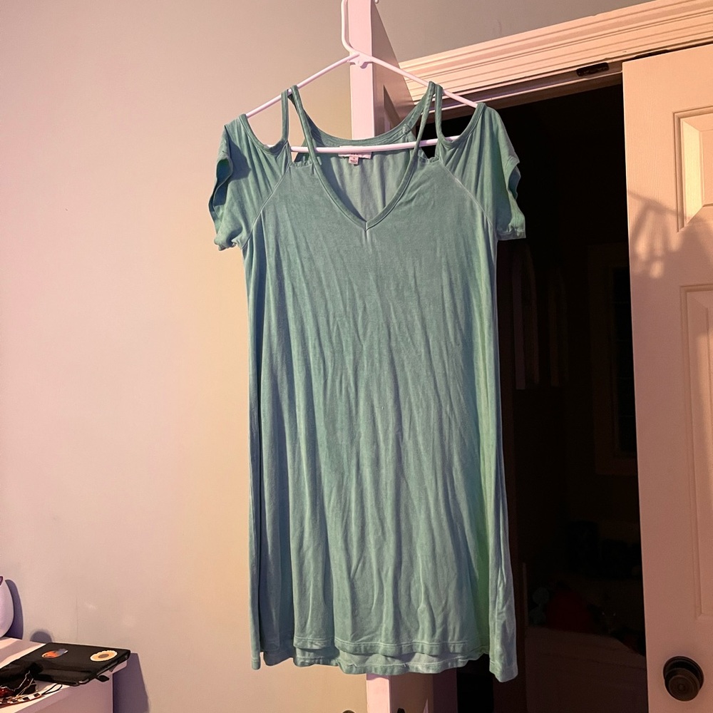 Blue dress